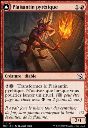 Plaisantin pyrétique // Négociant de carnage luisant
