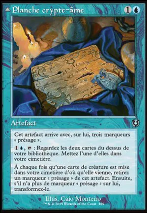 Planche crypte-âme // Esprit crypté