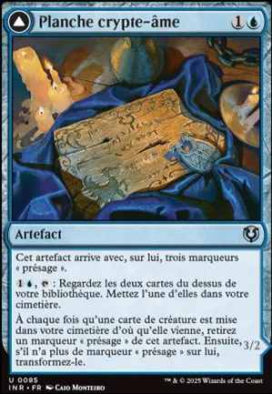 Planche crypte-âme // Esprit crypté