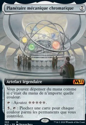 Planétaire mécanique chromatique