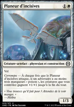 Planeur d'incisives