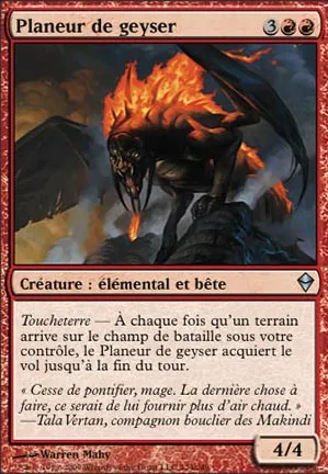 Planeur de geyser