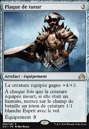 Plaque de tueur