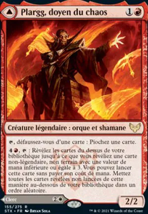 Plargg, doyen du chaos // Augusta, doyenne de l'ordre