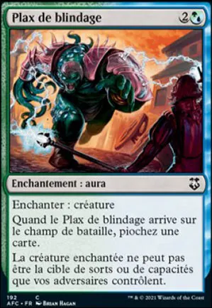 Plax de blindage
