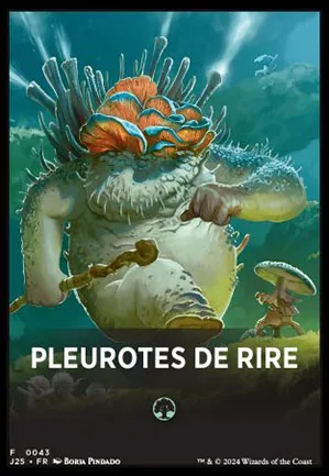 Pleurotes de rire