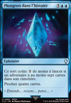Plongeon dans l'histoire
