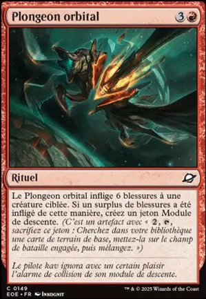 Plongeon orbital