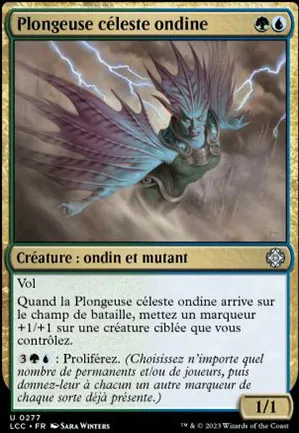 Plongeuse céleste ondine