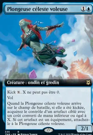 Plongeuse céleste voleuse