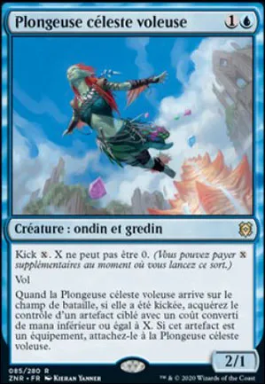 Plongeuse céleste voleuse