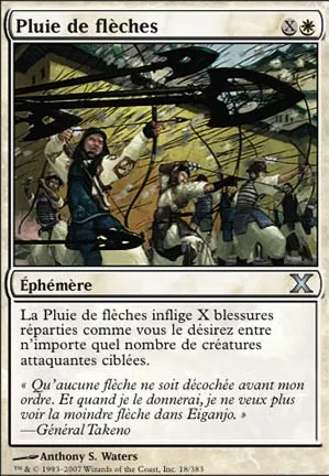 Pluie de flèches