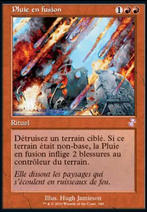 Pluie en fusion
