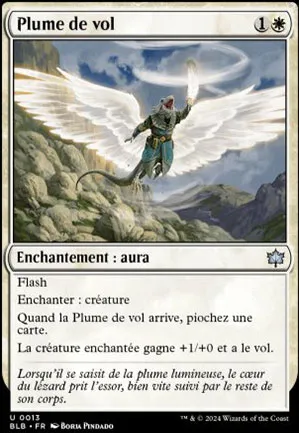 Plume de vol