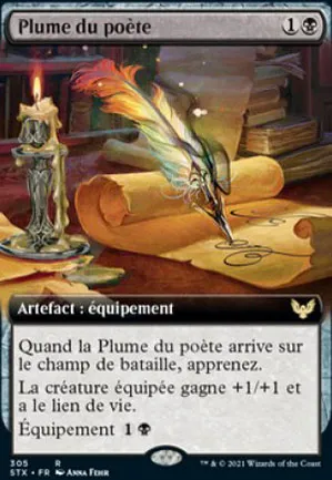 Plume du poète
