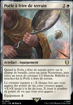 Poêle à frire de terrain