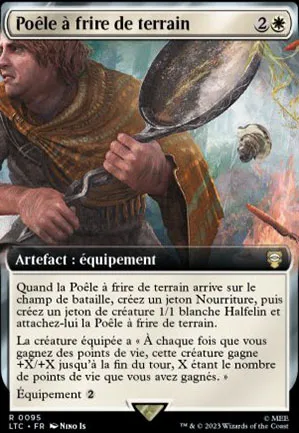 Poêle à frire de terrain