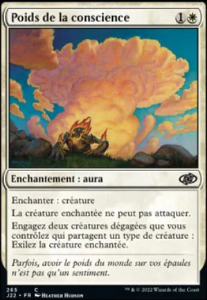 Poids de la conscience