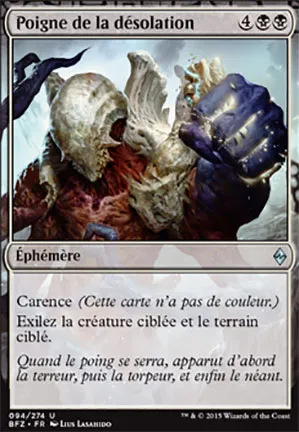 Poigne de la désolation