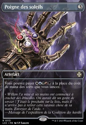Poigne des soleils