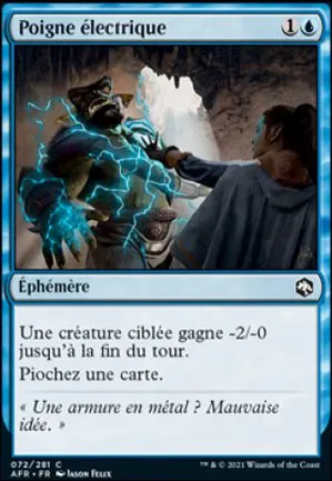 Poigne électrique