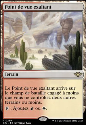 Point de vue exaltant