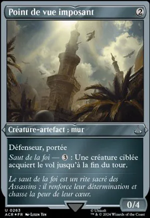 Point de vue imposant