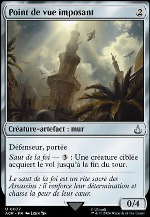 Point de vue imposant