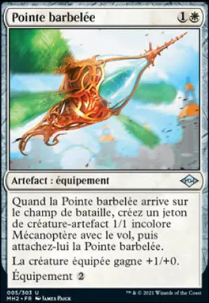 Pointe barbelée