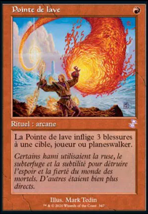 Pointe de lave