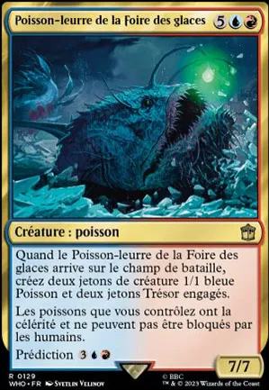 Poisson-leurre de la Foire des glaces