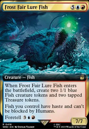 Poisson-leurre de la Foire des glaces