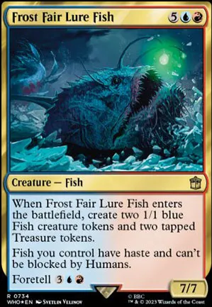 Poisson-leurre de la Foire des glaces
