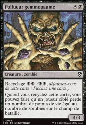 Pollueur gemmepaume