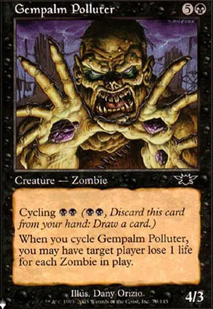 Pollueur gemmepaume
