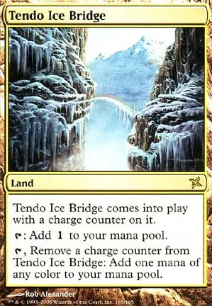 Pont de glace de Tendo