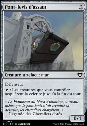 Pont-levis d'assaut