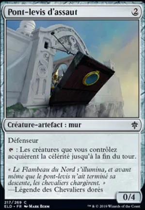 Pont-levis d'assaut