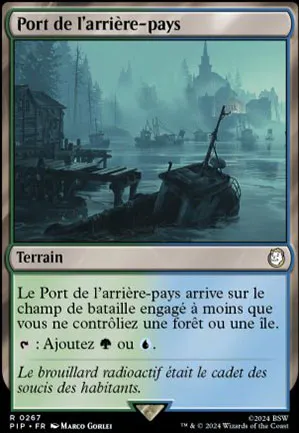 Port de l'arrière pays