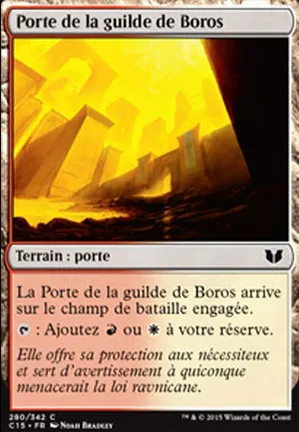 Porte de la guilde de Boros