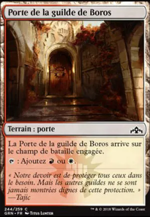 Porte de la guilde de Boros