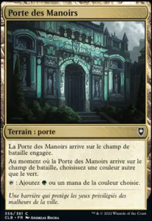 Porte des Manoirs
