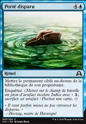 Porté disparu