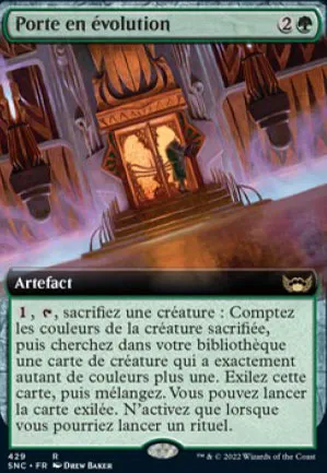 Porte en évolution