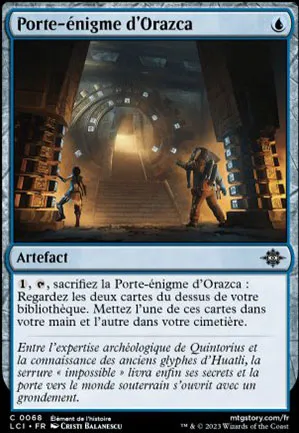 Porte-énigme d'Orazca