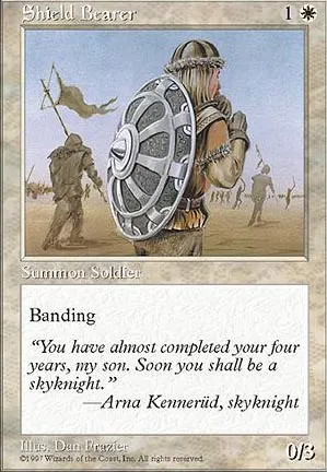 Porteur de bouclier