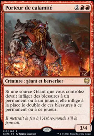 Porteur de calamité