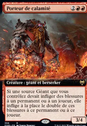 Porteur de calamité