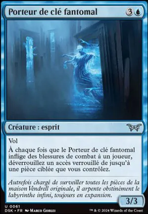 Porteur de clé fantomal