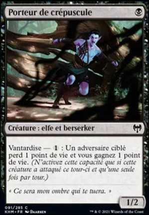 Porteur de crépuscule